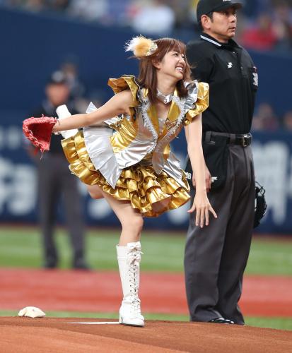 始球式やった有名人が見たい