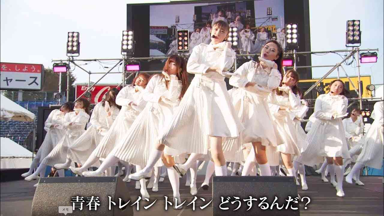 【カット割りver.】ラストアイドル×akane　史上最高難度ダンス「青春トレイン」（2019.8.10 神宮外苑花火大会） - YouTube