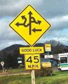 珍しい道路標識の画像ください