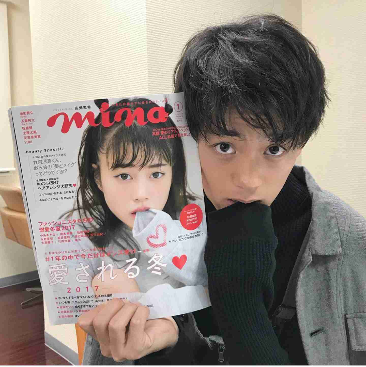 新田真剣佑、偶然ばったりのイケメン3ショットに反響！
