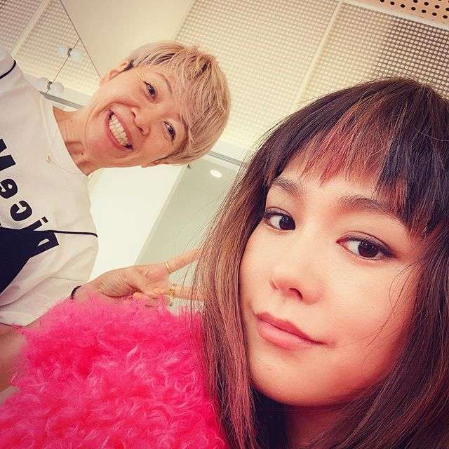 桐谷美玲、ウィッグをつけた