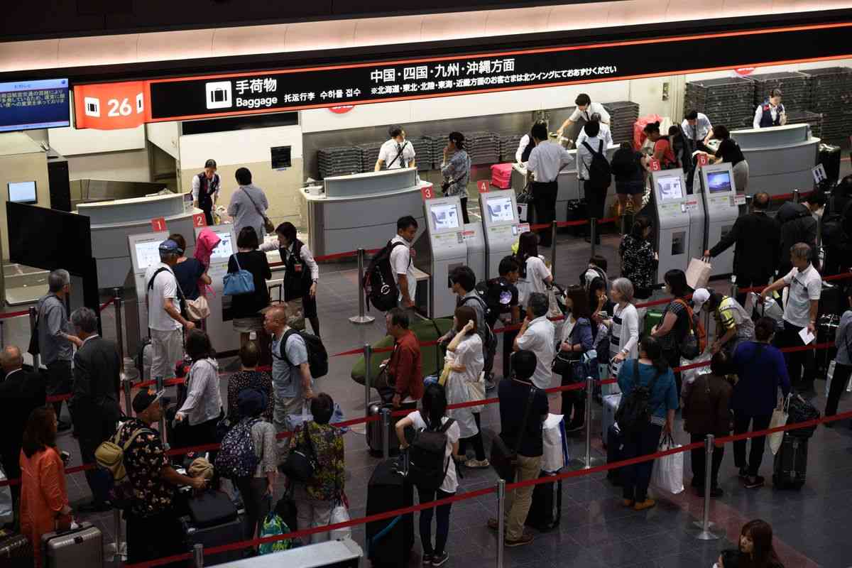 ７月の訪日外国人客数5.6％増、韓国からは7.6％減－政府観光局 - Bloomberg