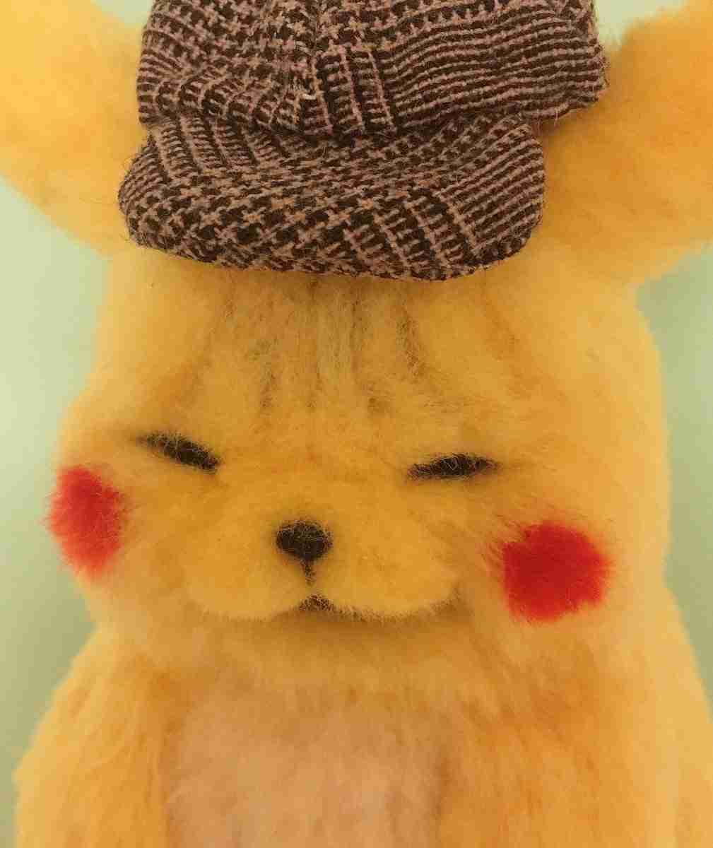 『名探偵ピカチュウ』で人気 「しわしわ顔のピカチュウ」が待望のぬいぐるみに