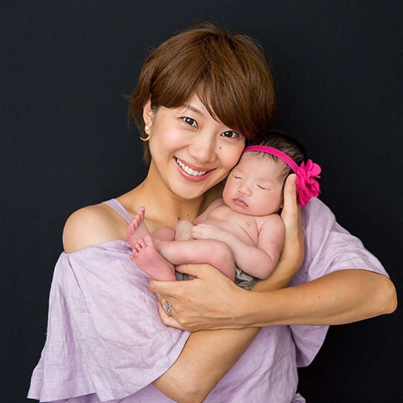 潮田玲子、長女が２歳誕生日迎え生後10日の２ショットを公開「めちゃくちゃ可愛い」など反響