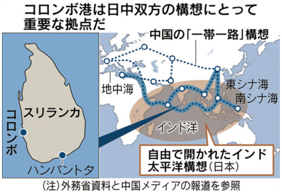 日印、共同でスリランカの港湾に投資！共同で対中けん制 – 政治知新