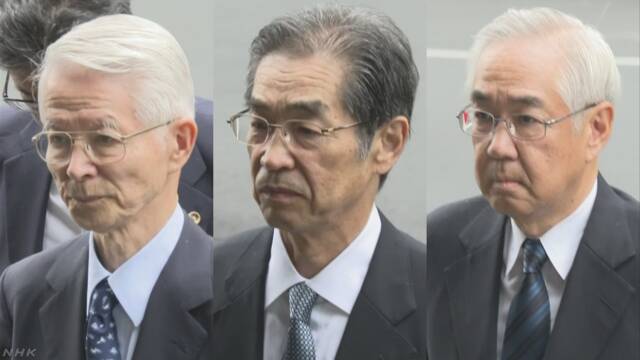 原発事故 東電旧経営陣3人全員に無罪判決 東京地裁 | NHKニュース