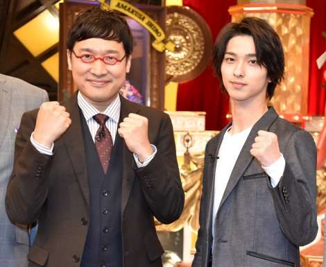 山里亮太、横浜流星と顔が並び「神はいない」　自虐ネタで報道陣の笑い誘う | ORICON NEWS