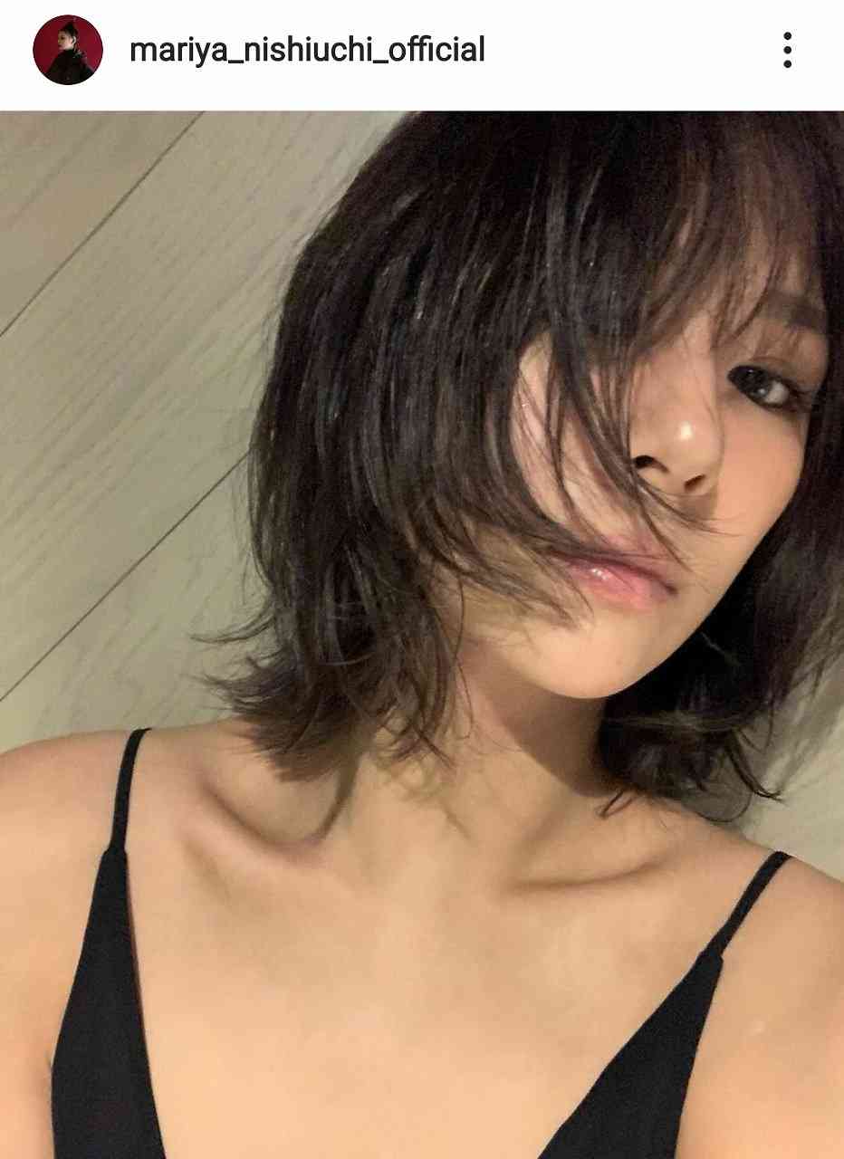 西内まりや ウルフカット に大胆イメチェン 結構バッサリ 色気がすごい と話題騒然 ガールズちゃんねる Girls Channel