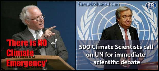 500 Climate Scientists Write To UN: There Is No Climate Emergency | Europe Reloaded