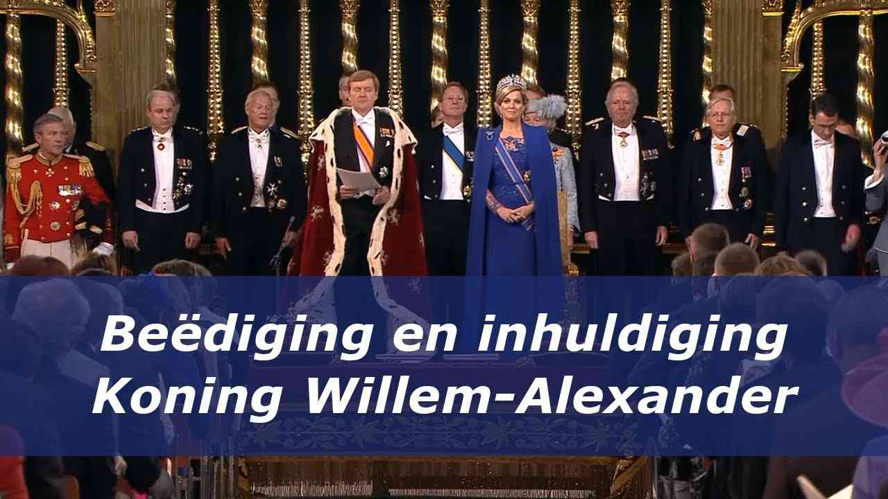 Beëdiging en inhuldiging van Koning Willem-Alexander in de Nieuwe Kerk (2013) - YouTube