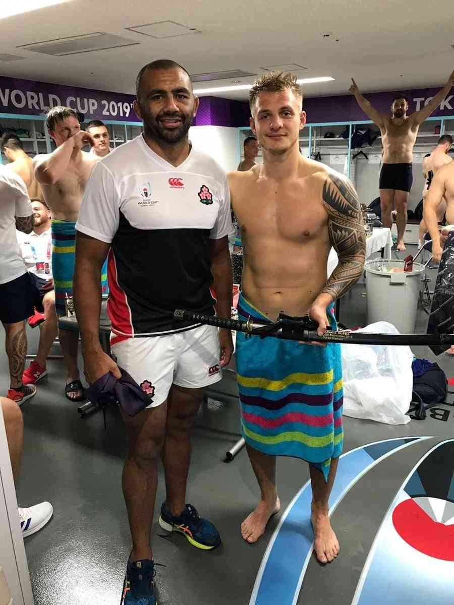 【ラグビーW杯】リーチ・マイケル、勝利後に相手ロッカー訪問　