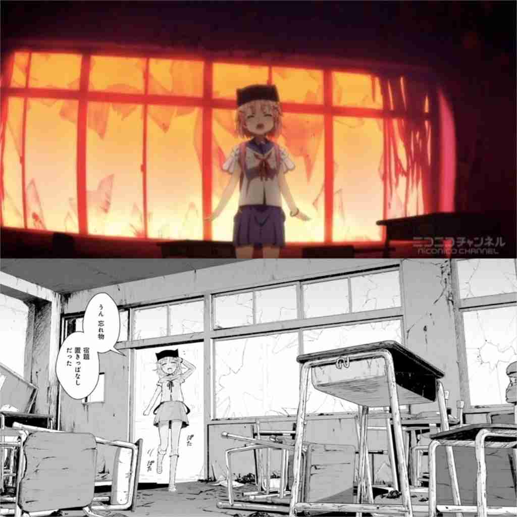 (閲覧注意)思わず鳥肌が立った怖い漫画のワンシーン。