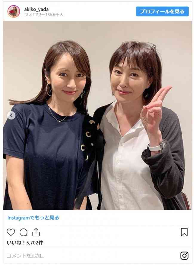矢田亜希子、大先輩・高島礼子と“美女”2ショット ファン「姉妹みたい」