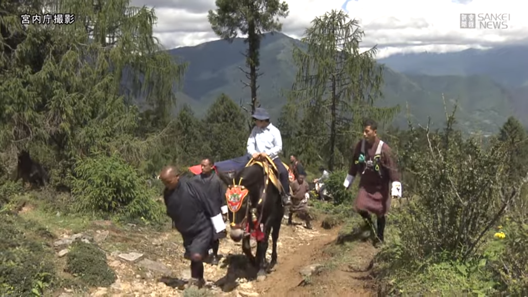 悠仁さま、ブータンに出発＝初の海外、秋篠宮さまと別便