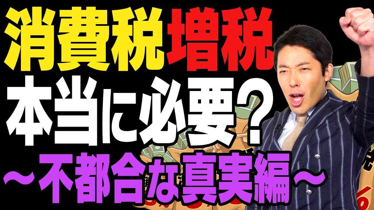 【政治】消費税増税は本当に必要なのか！？〜不都合な真実編〜② - YouTube