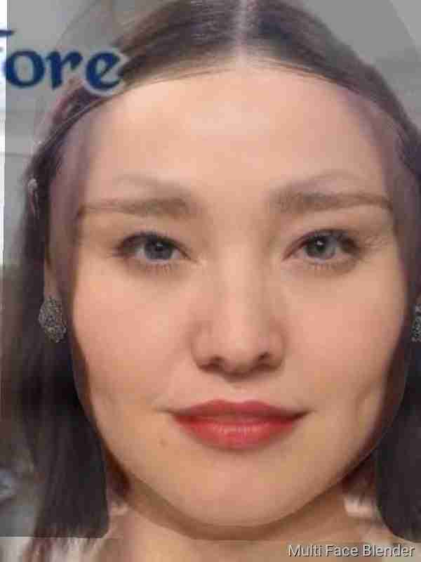 自分に似てる芸能人の最上位と最下位を合成するトピ