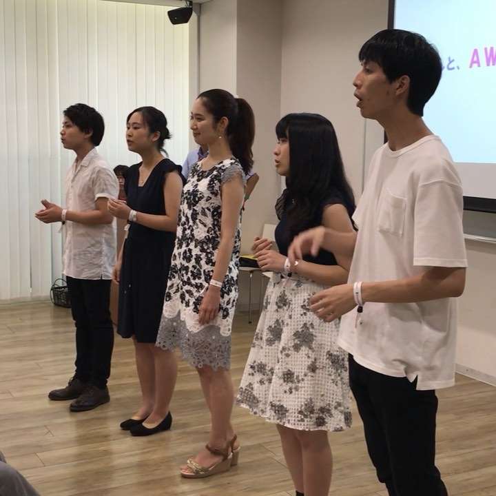 町田 満彩智 March Machida on Instagram: “swipe? ? . . . とてもお世話になっている敏郎先生のもとへ。Learn X Creationのシンポジウムにて、活動紹介でうたわせていただきました☺️ . AWS(Always With…”