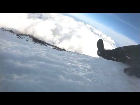 雪山登山したニコニコ生主が滑落、行方不明…full - YouTube