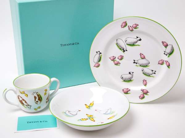 【楽天市場】【送料無料】ティファニー　FARMファーム　ベビー食器セットお茶のふじい・藤井茶舗：お茶のふじい