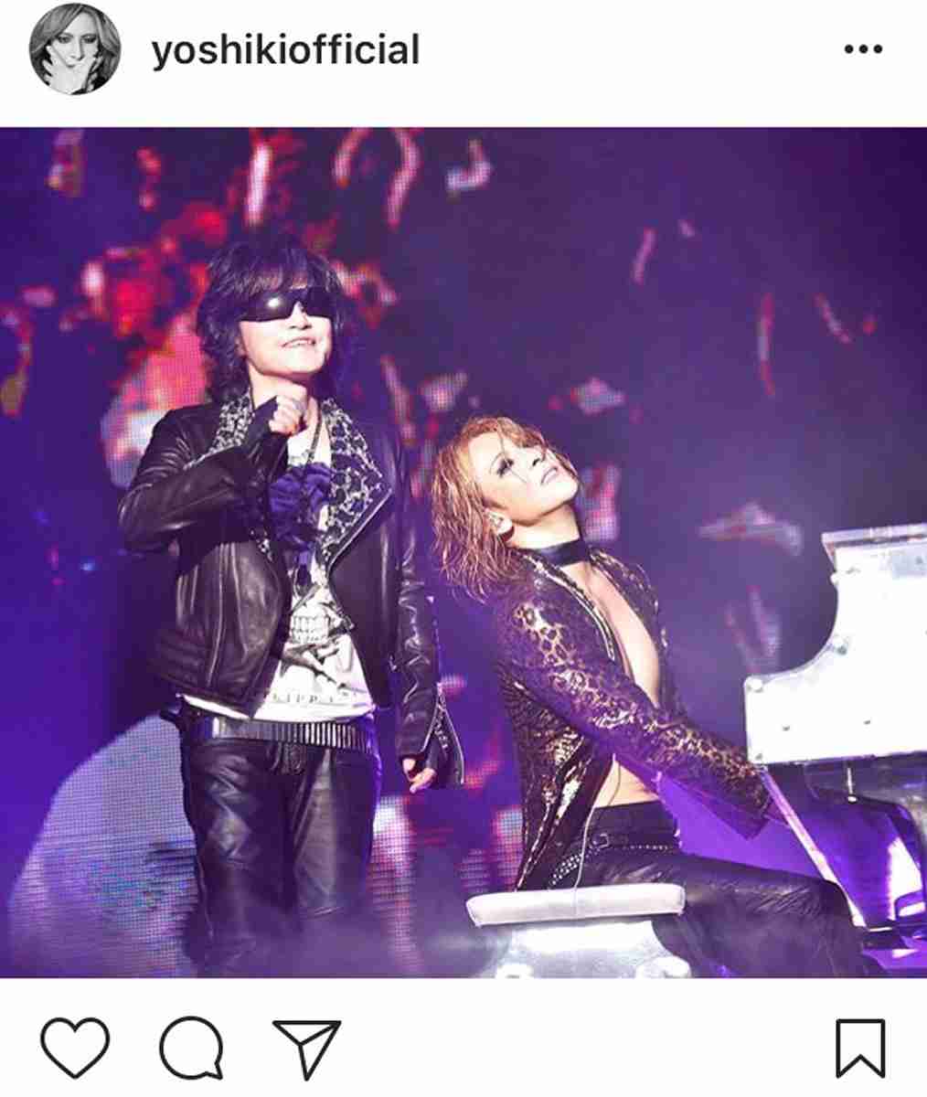 YOSHIKI、2ショットでToshlの誕生日を祝福「すみれ組が見たい」「永遠の友情」など反響