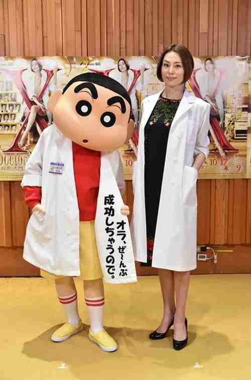 米倉涼子「クレヨンしんちゃん×ドクターX」でアニメ声優初挑戦