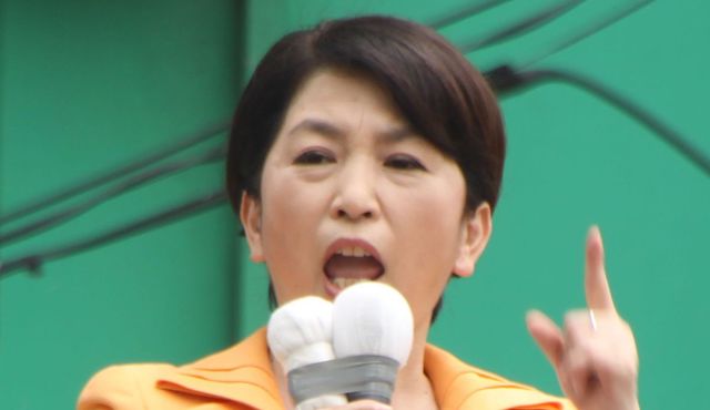 福島みずほ議員「横浜でカジノを建設しようとしている林市長を辞めさせて阻止しよう！市長をリコールしよう！」