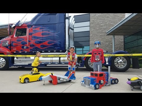 Meet the Transformers Kids - exclusive interview! - YouTube