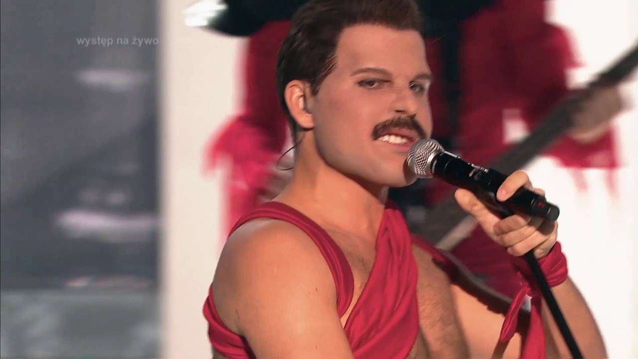Twoja Twarz Brzmi Znajomo 12 - Adam Strycharczuk - Radio Ga Ga (Freddie Mercury) - YouTube