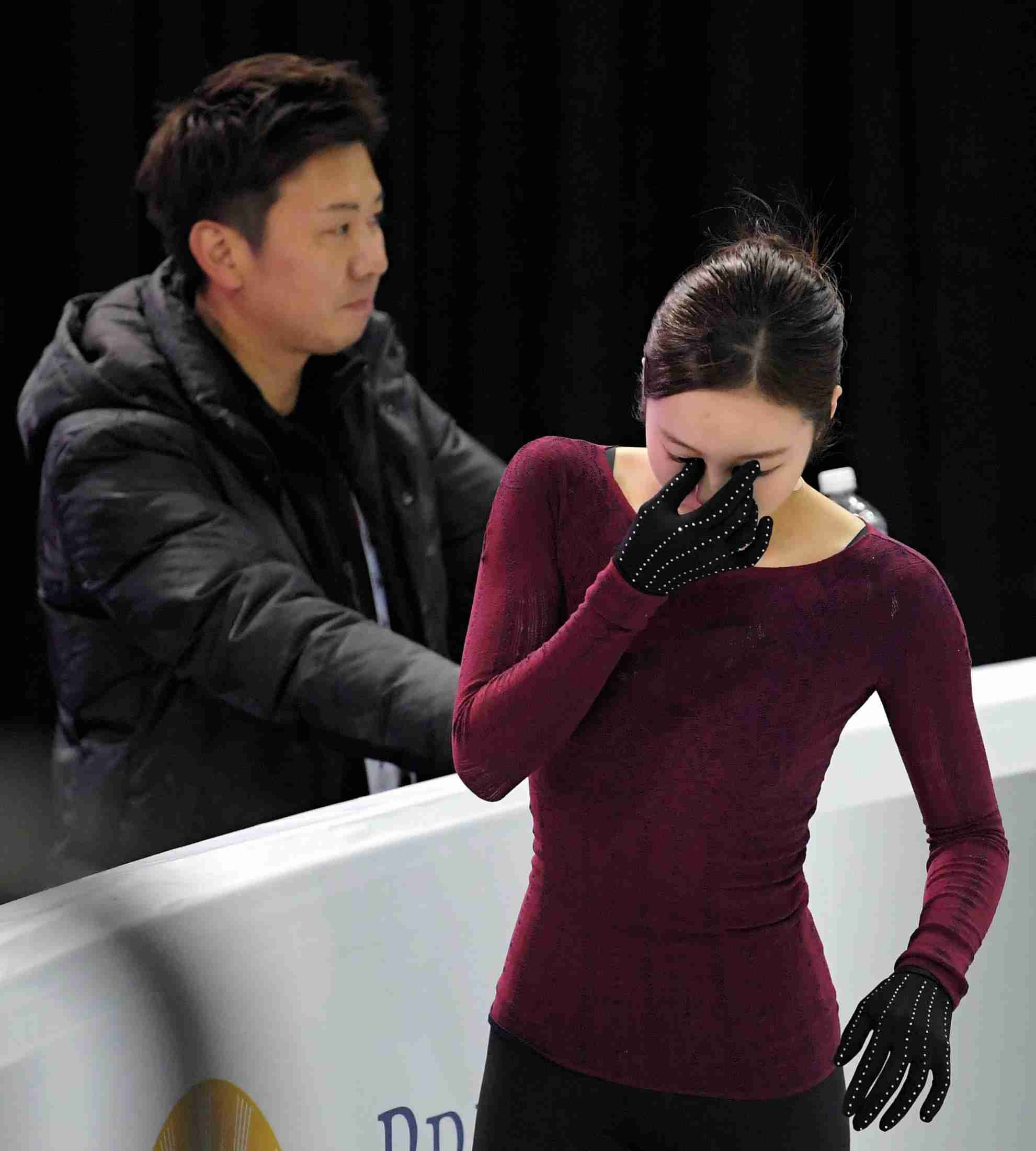 真凜　練習で涙も「最後までやり抜きたい」22日に衝突事故…痛みに耐え出場決断（デイリースポーツ） - Yahoo!ニュース