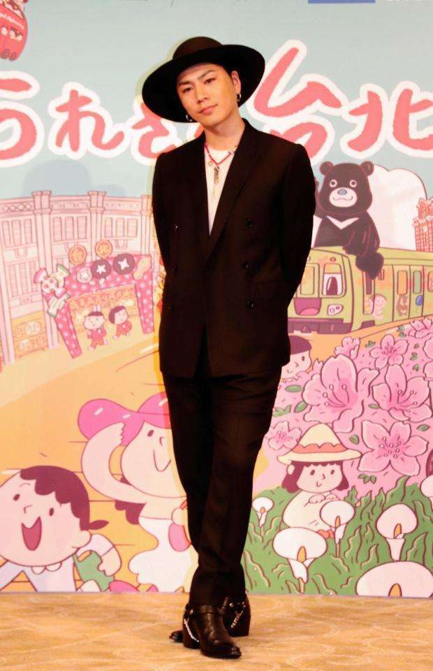 登坂広臣が台湾愛を熱く語る「小籠包作りも初めて経験」初のライブ開催を希望