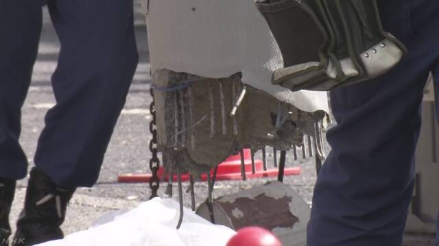 だんじり衝突 電柱折れ見物の女性など3人大けが 大阪 堺
