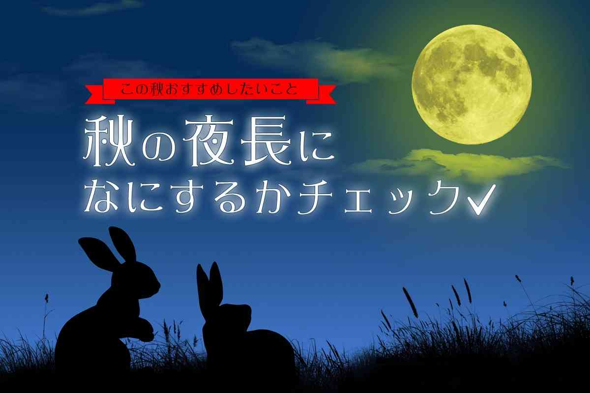 秋の夜長のお楽しみ