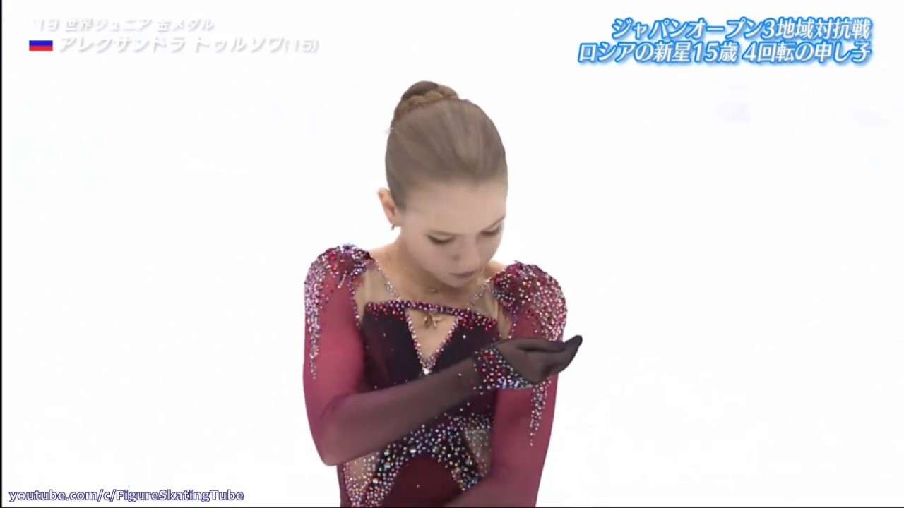 Александра Трусова, произвольная программа на Japan Open 2019 Alexandra Trusova FP - YouTube