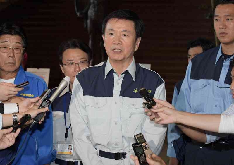 千葉県知事、台風15号通過時に一度も登庁せず　議会が対応疑問視（毎日新聞） - Yahoo!ニュース