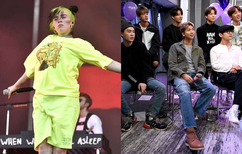 ビリー・アイリッシュ、BTSとのコラボレーションの可能性に否定的なファンに反論 | NME Japan