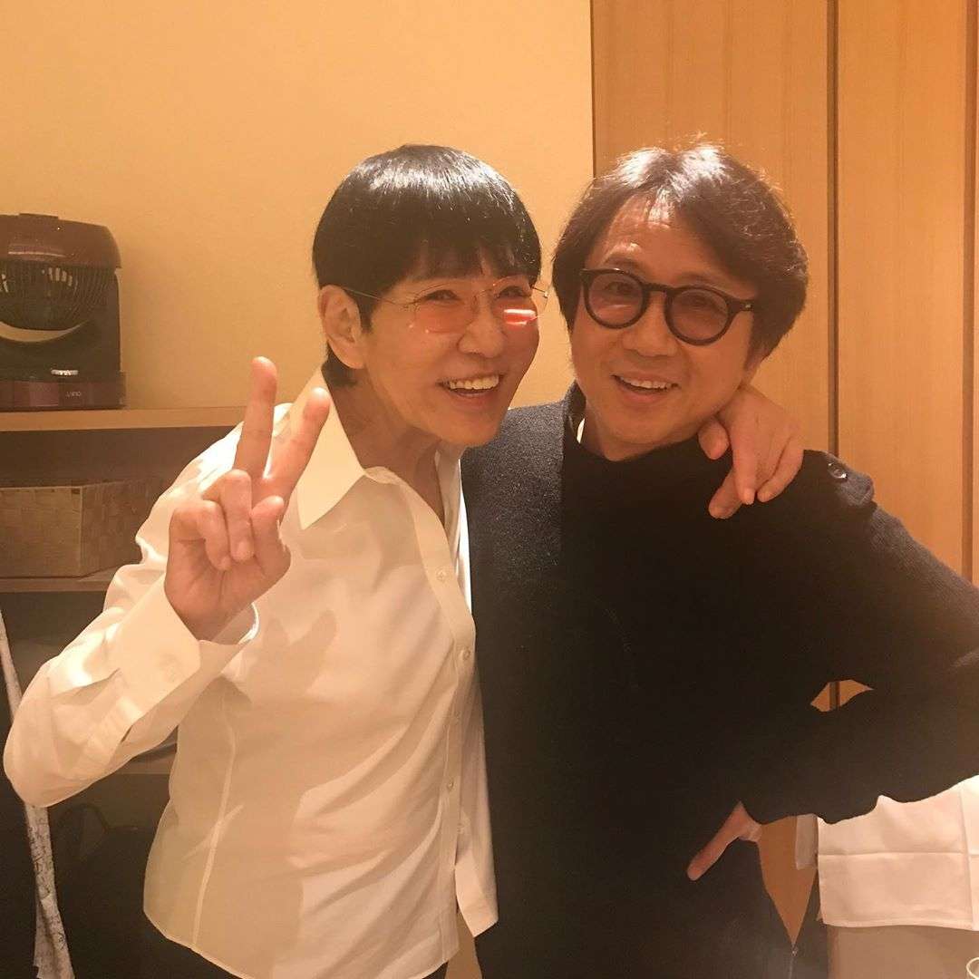 和田アキ子、大好きな藤井フミヤと2ショット　修正手術後の目元も「すっきりしていい感じ」の声