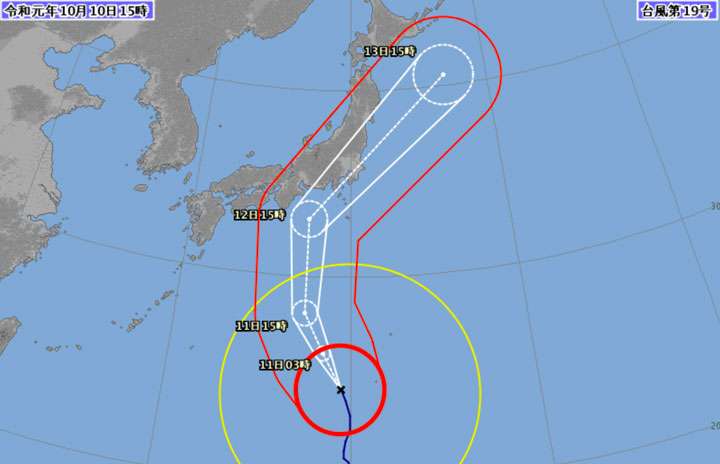   台風19号、ANAが12日の羽田・成田国内線全便欠航
