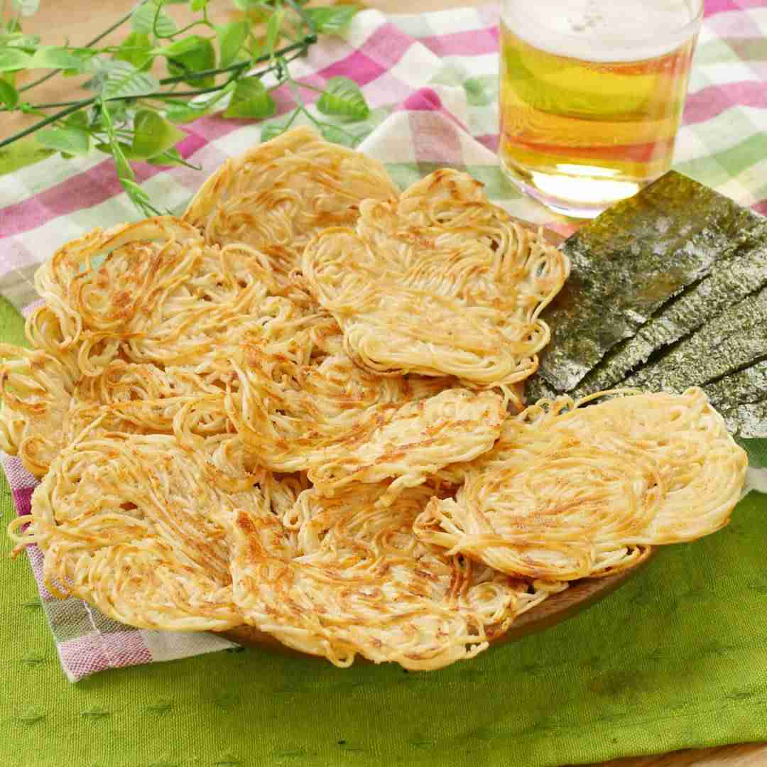 バリうま！そうめんのカリカリ明太子せんべい - macaroni