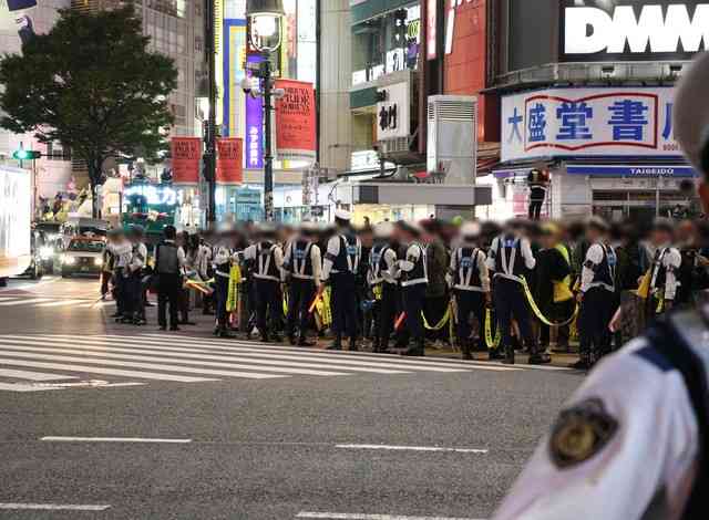 ハロウィン期間中、路上飲酒が禁止となった渋谷 タピオカが大流行