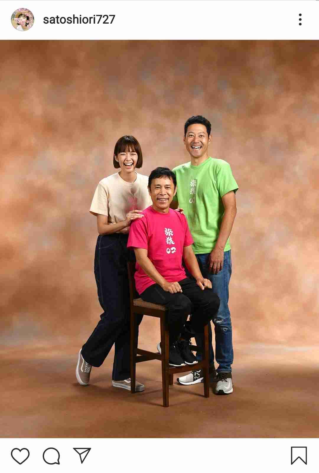 「めっちゃいい写真」佐藤栞里が公開した東野幸治＆岡村隆史との“家族写真”に反響広がる - 耳マン