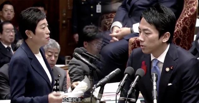 立憲・辻元氏　小泉環境相に「あなたは政府の清涼剤か」「政府の色んな問題を誤魔化す蓋に使われると心配してる！」