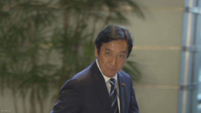 菅原経済産業相 首相に辞表提出