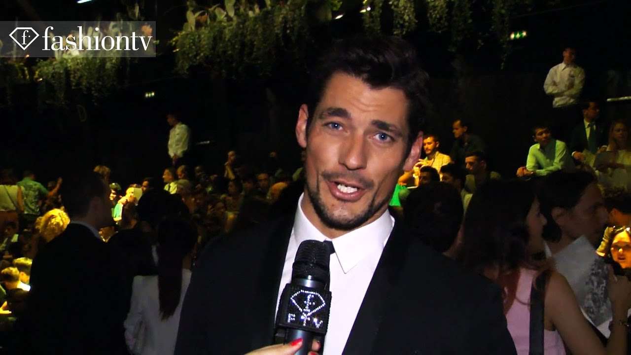 David Gandy at Dolce & Gabbana Men Spring/Summer 2013 | Milan Men's Fashion Week | FashionTV FMEN - YouTube