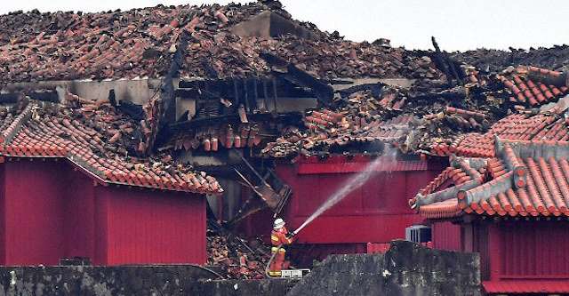 【首里城火災】延長コード溶けた痕30カ所、コードは国から県に管理が移行した今年2月以降に設置