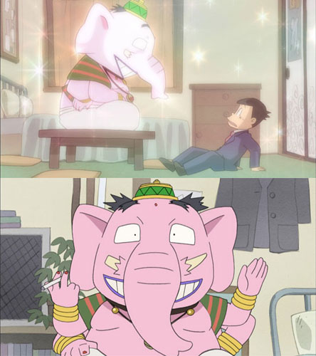 神様キャラを貼ってみる