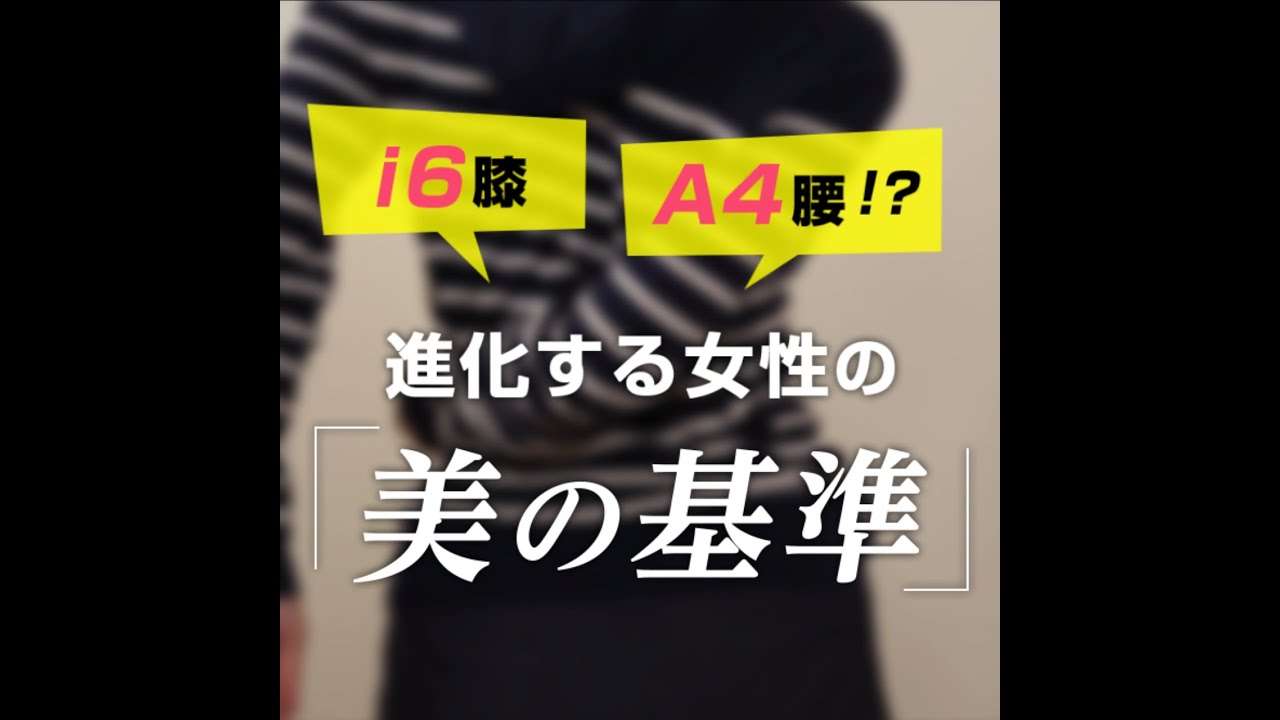 もし女性の美の基準が逆の世界だったら？