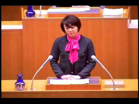 【才色兼備】河井あんり広島県議の代表質問 - YouTube