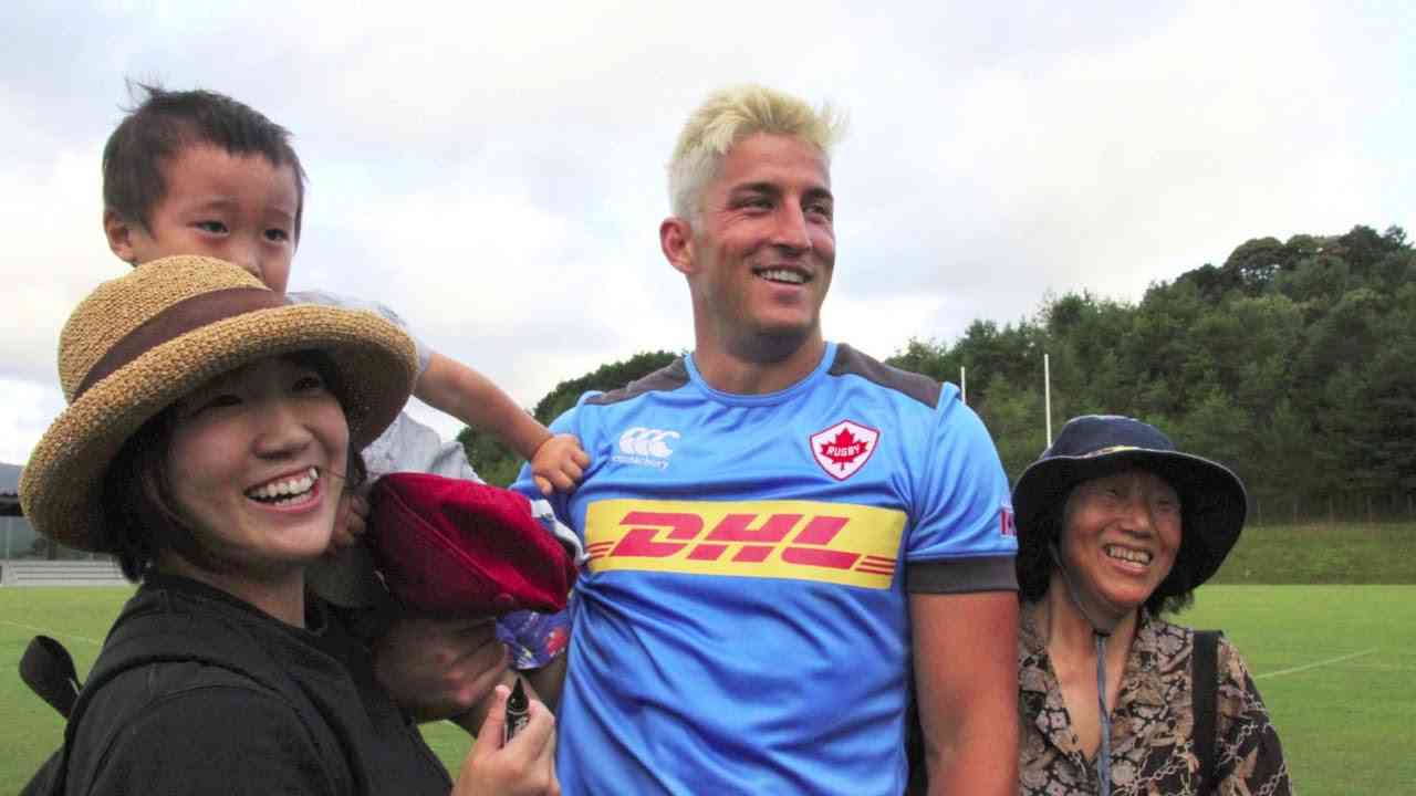 Our memories 〜Rugby World Cup 2019 Canada camp in Nagato city〜 - YouTube