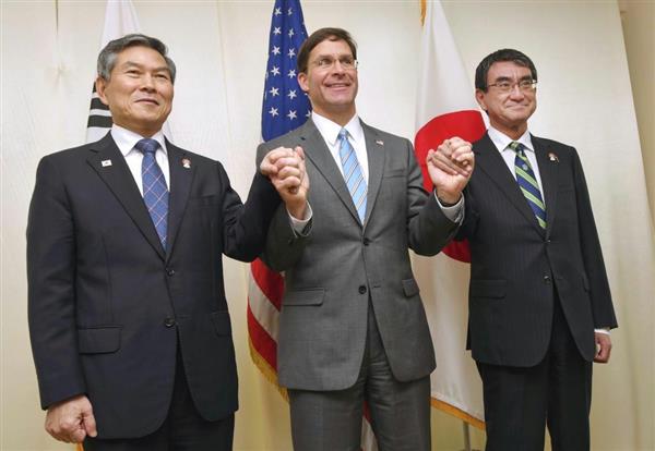 韓国は“レッドチーム入り”するのか！？　日米韓防衛相会談もＧＳＯＭＩＡ「決裂」　韓国国内では「反文」デモ激化！ - zakzak：夕刊フジ公式サイト