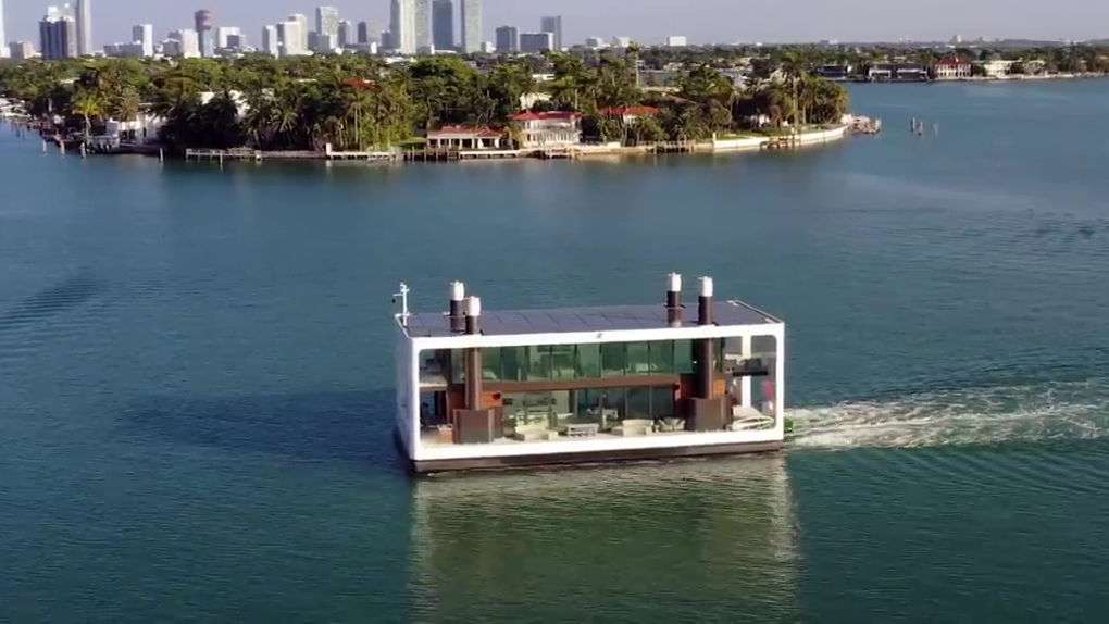 海に浮かぶだけでなく航行も可能な海上住宅「Arkup」が登場 - GIGAZINE